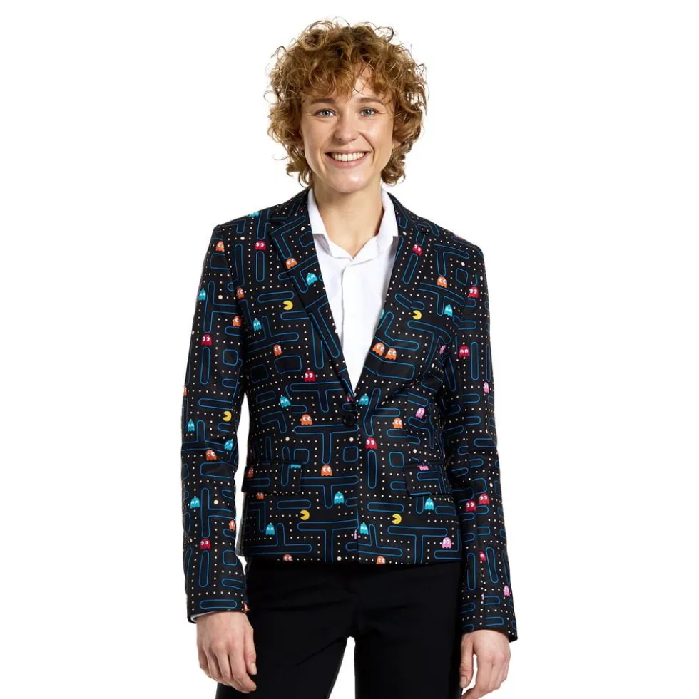 OppoSuits Madam Pac-Man Naisten Pikkutakki