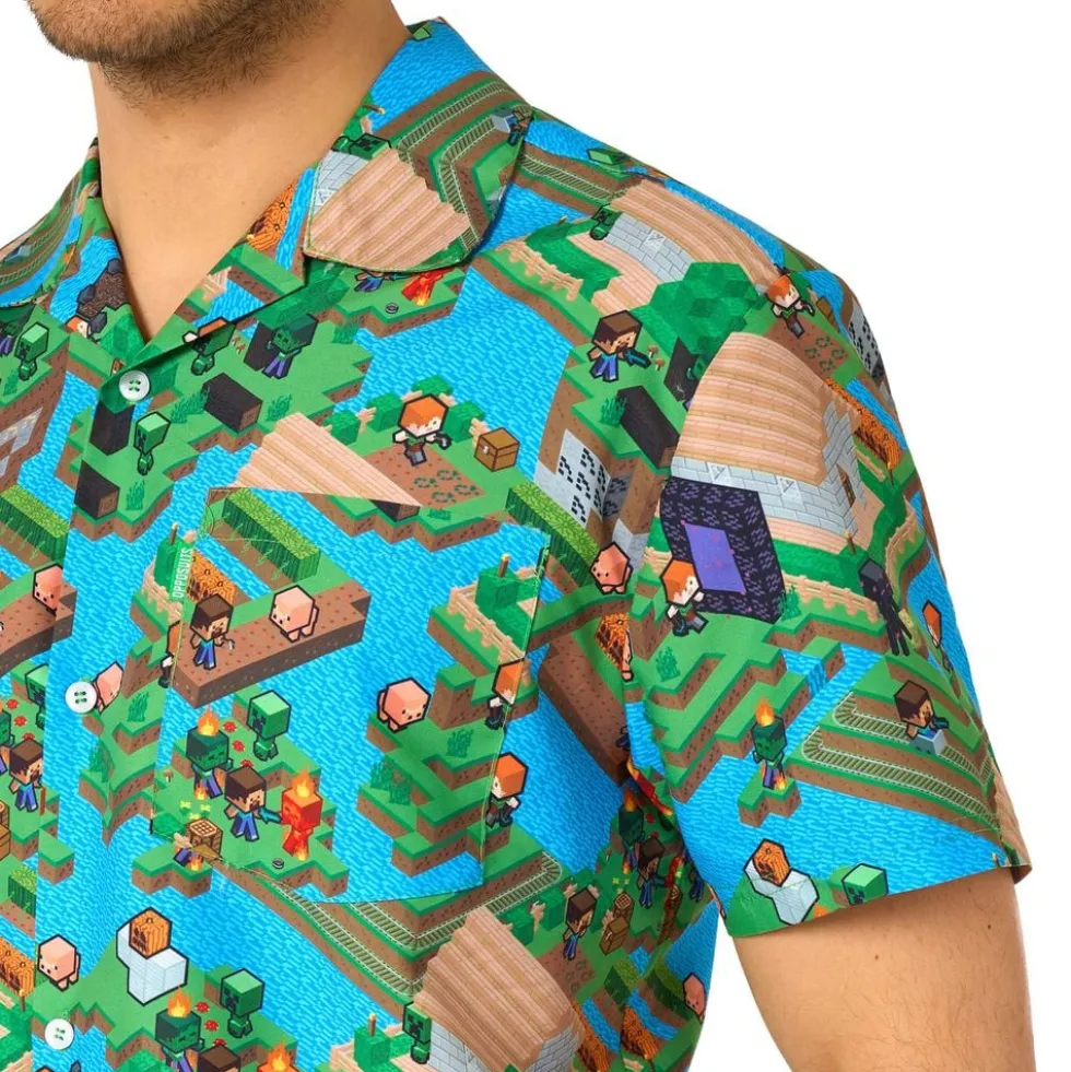 OppoSuits Minecraft Overworld Shorts Puku