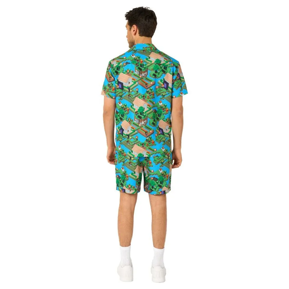 OppoSuits Minecraft Overworld Shorts Puku