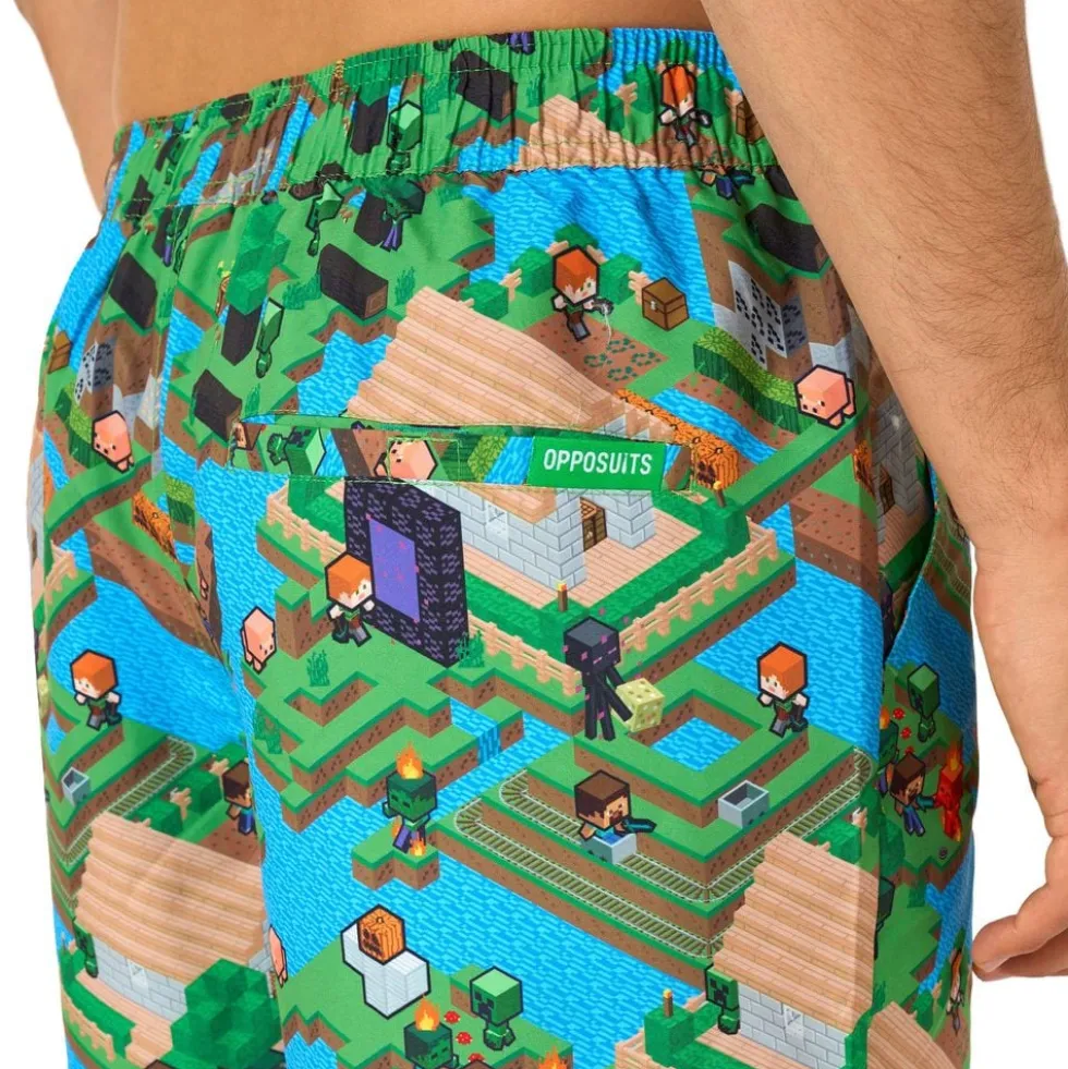 OppoSuits Minecraft Overworld Shorts Puku