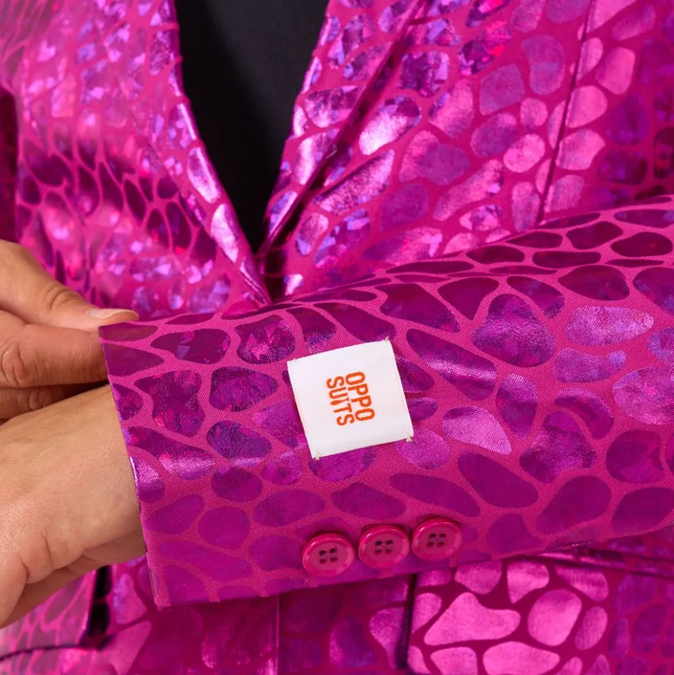 OppoSuits Peppy Pink Naisten Pikkutakki