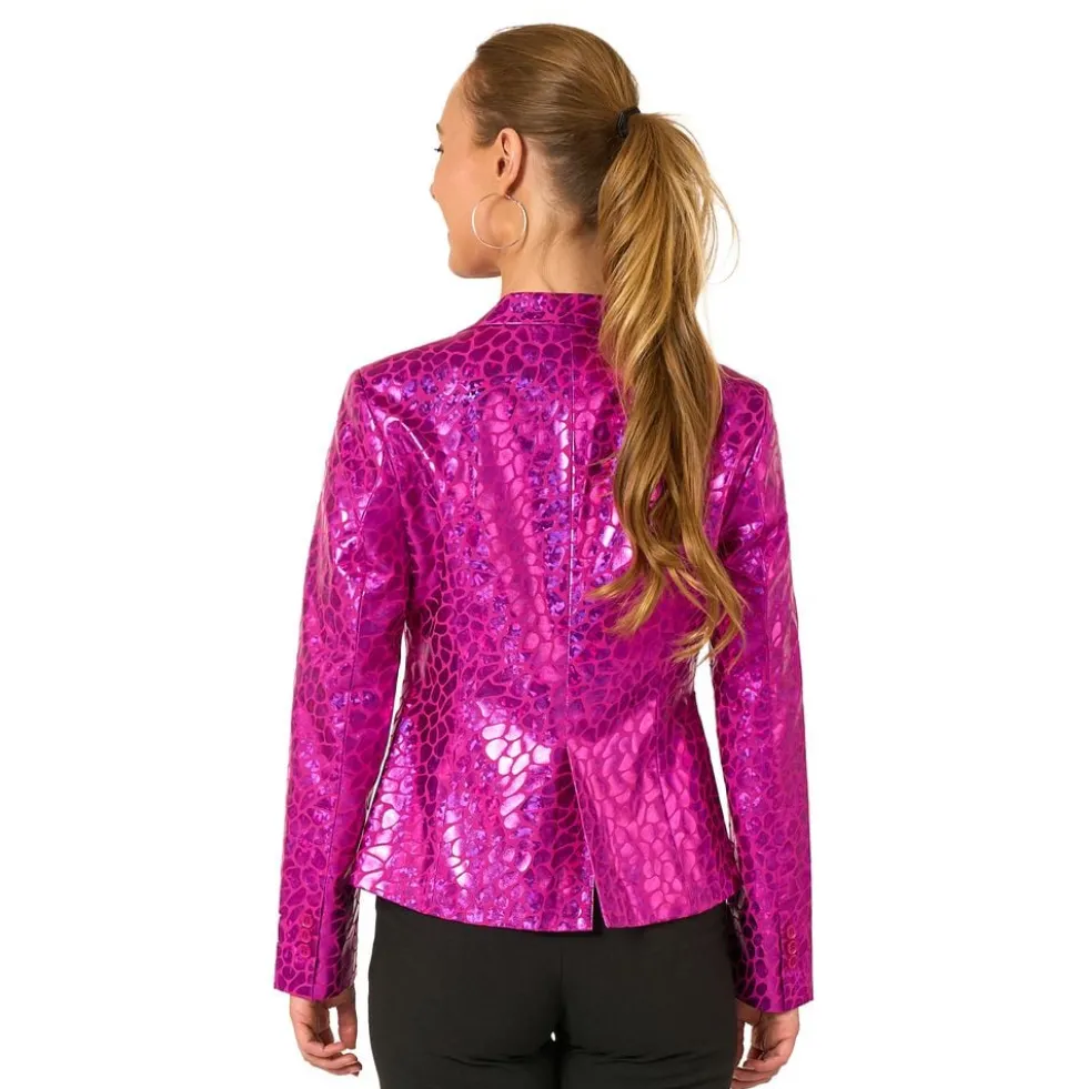 OppoSuits Peppy Pink Naisten Pikkutakki