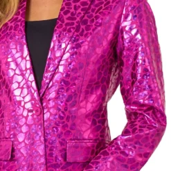 OppoSuits Peppy Pink Naisten Pikkutakki
