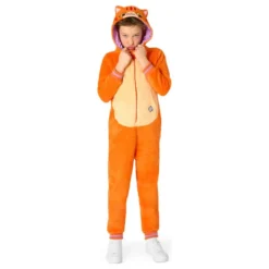 OppoSuits Punainen Kissa Lasten Onesie