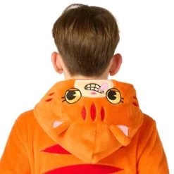 OppoSuits Punainen Kissa Lasten Onesie