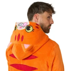 OppoSuits Punainen Kissa Onesie