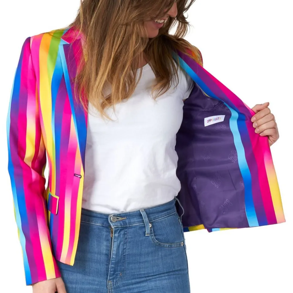 OppoSuits Rainbow Glaze Naisten Pikkutakki