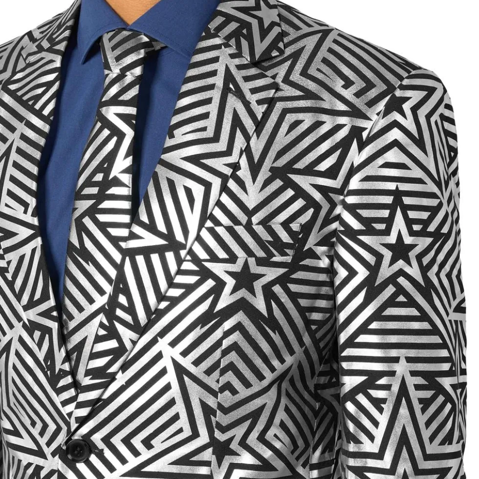 OppoSuits Silver Geo Star Puku
