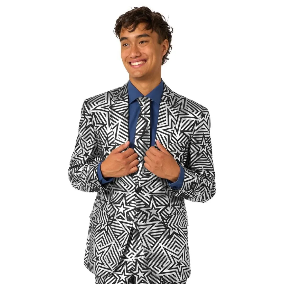 OppoSuits Silver Geo Star Puku