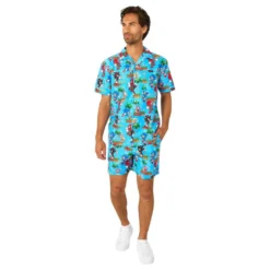 OppoSuits Sonic™ Green Hill Shorts Puku