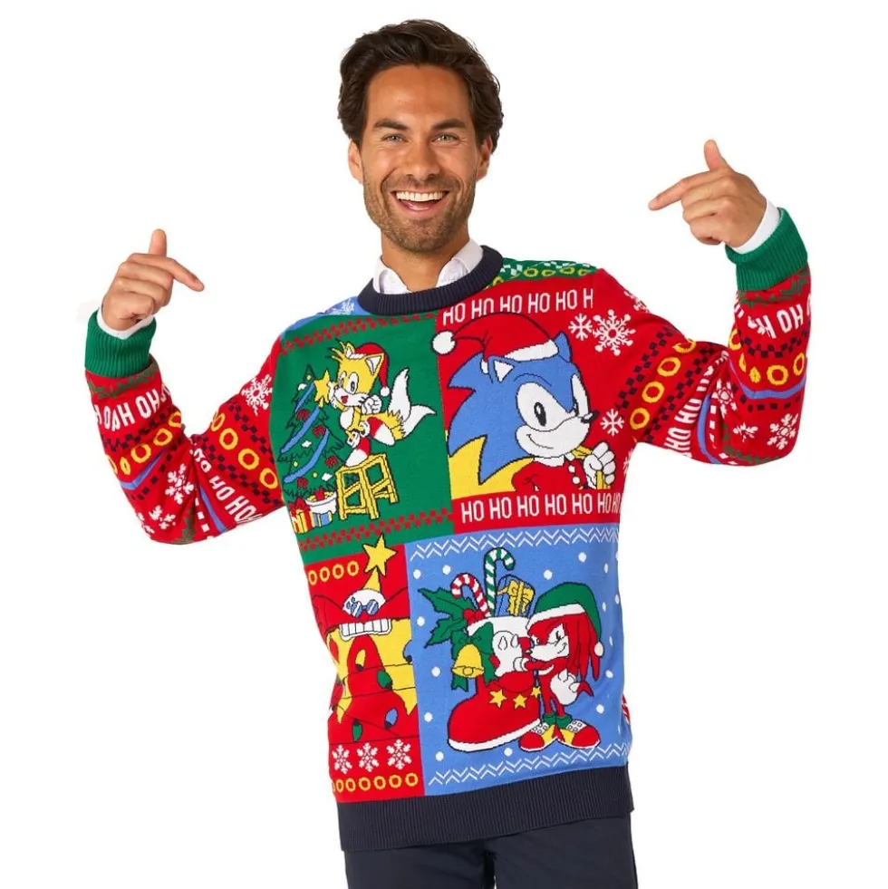 OppoSuits Sonic Joulupaita