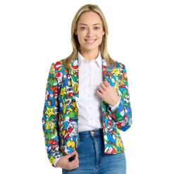 OppoSuits Super Mario Naisten pikkutakki