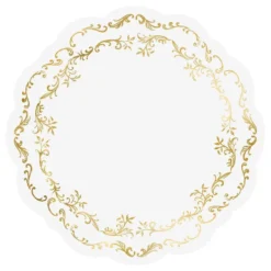 Ornamentti Pöytätabletit Kulta/Valkoinen