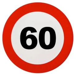Pahvilautaset Liikennemerkki 60