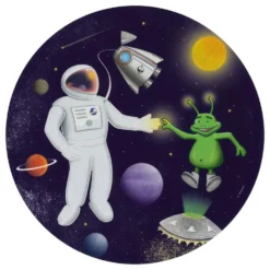 Pahvilautaset Space Party