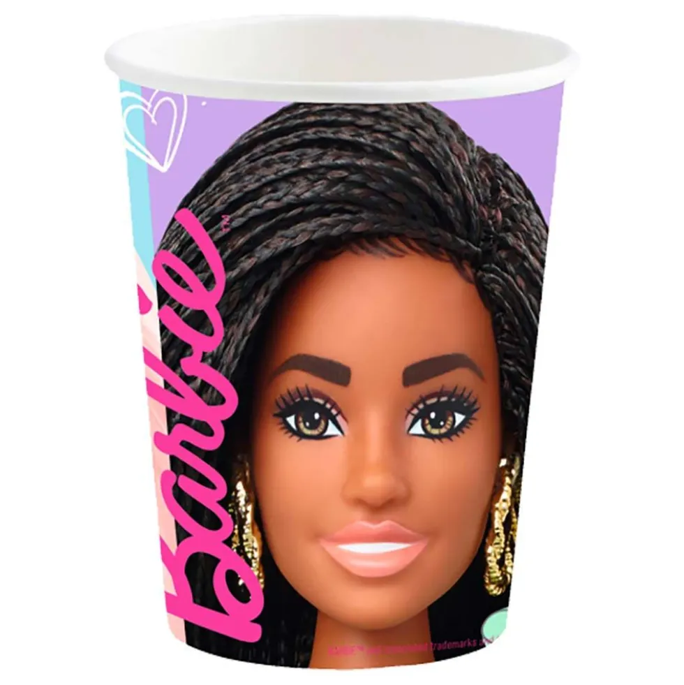 Pahvimukit Barbie