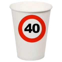 Pahvimukit Liikennemerkki 40