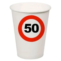 Pahvimukit Liikennemerkki 50