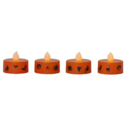 Paristokäyttöiset Tuikkukynttilät Halloween LED