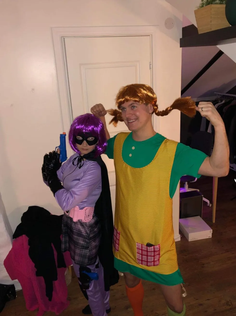 Peppi Pitkätossu Peruukki
