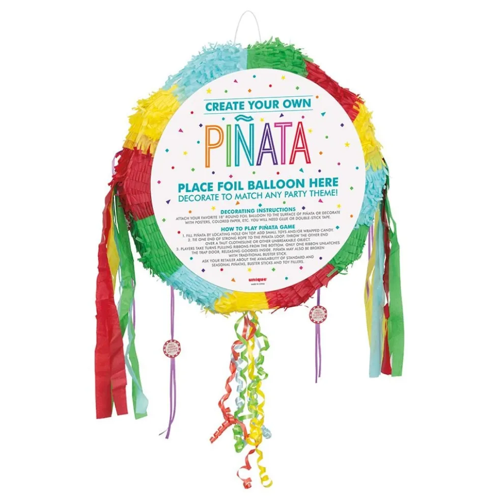 Piñata DIY Monivärinen