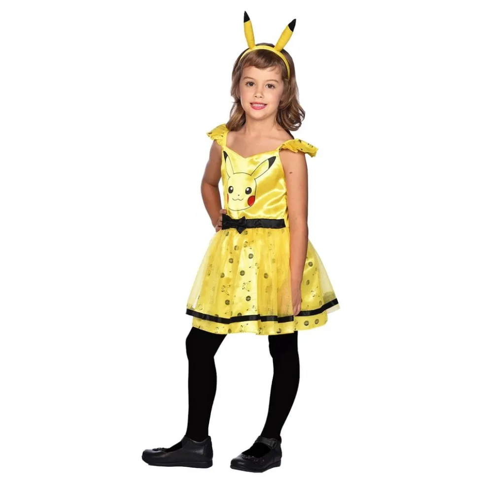 Pikachu Mekko Lasten Naamiaisasu