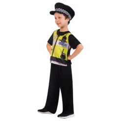 Poliisi Liivillä Lasten Naamiaisasu