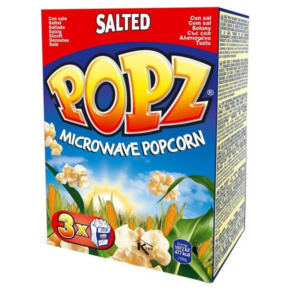 Popz Mikropopcorn Suola