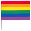 Pride-lippu kepillä