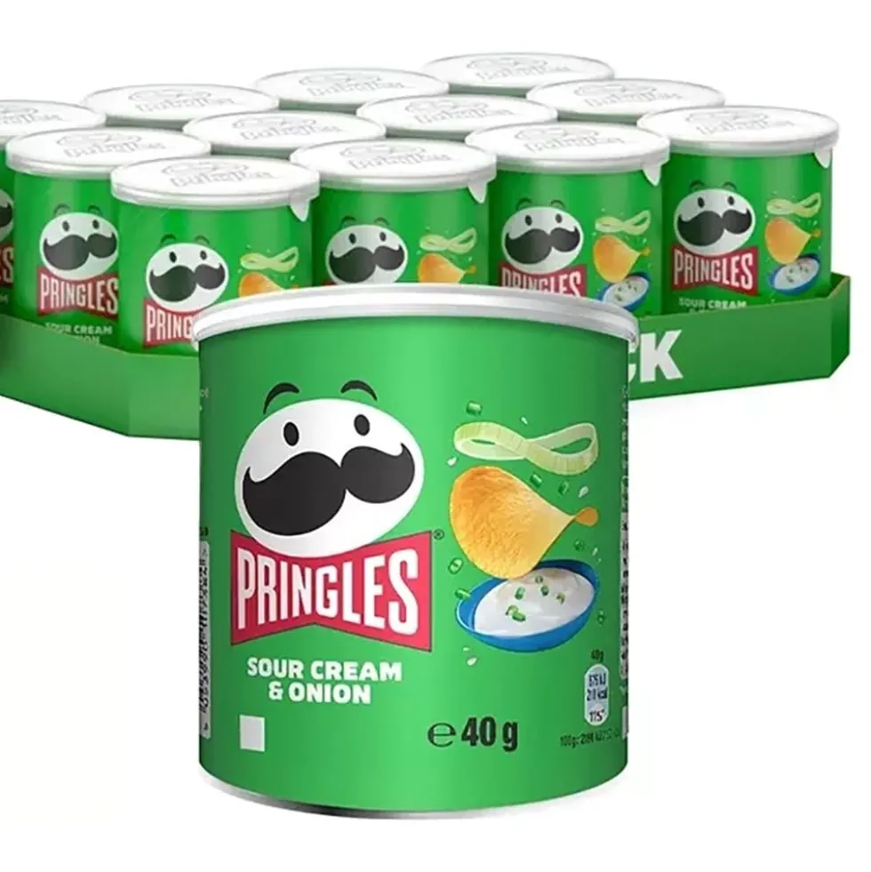 Pringles Sourcream & Onion Mini Suurpakkaus