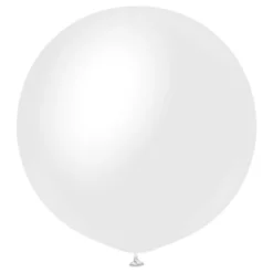 Professional-jätti-ilmapallot Opaque Satin Snow White