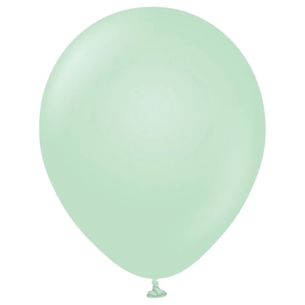 Professional Macaron Green Ilmapallot