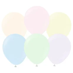 Professional Macaron-pastelliväriset Moniväriset Ilmapallot