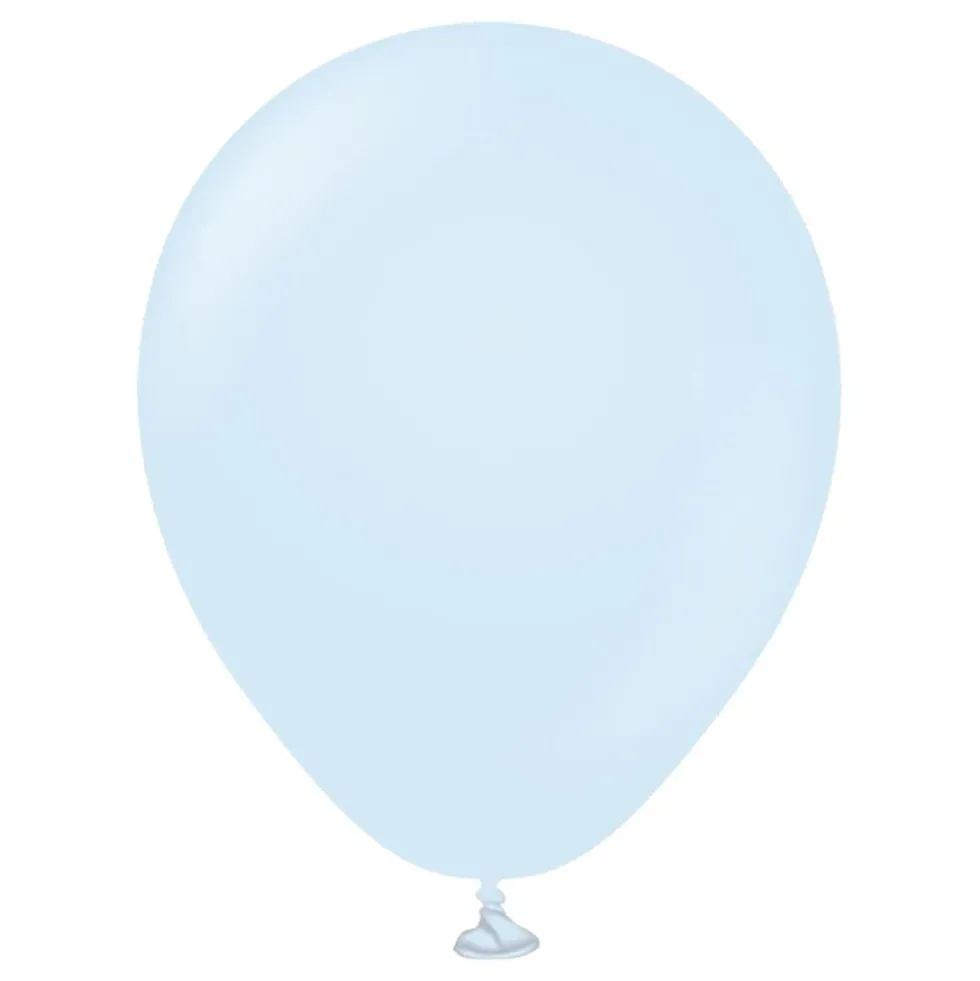 Professional Mini Macaron Baby Blue -lateksi-ilmapallot
