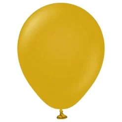 Professional Mini Mustard -lateksi-ilmapallot