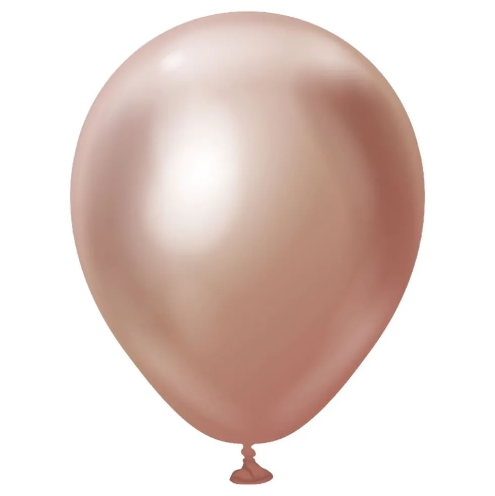Professional Mini Rose Gold Chrome -ilmapallot
