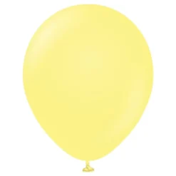 Professional Stora Macaron Yellow -ilmapallot