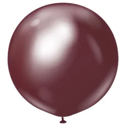 Professional Superkokoiset Burgundy Chrome Ilmapallot