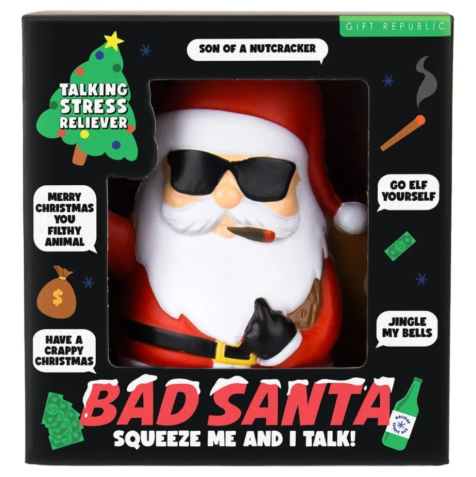Puhuva Stressipallo Bad Santa