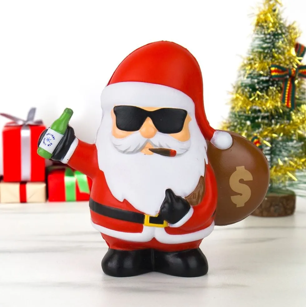 Puhuva Stressipallo Bad Santa