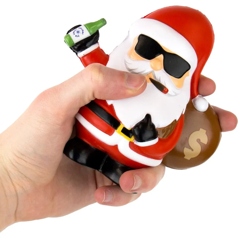 Puhuva Stressipallo Bad Santa