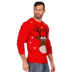 Punainen Poro Joulupaita