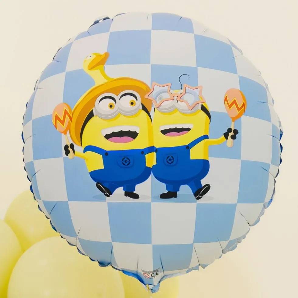 Pyöreä Folioilmapallo Minions