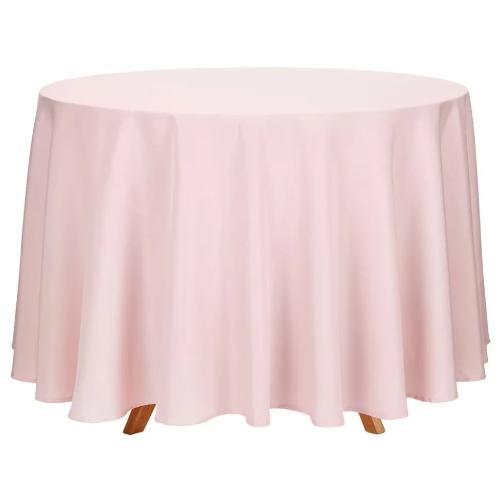Pyöreä Kangaspöytäliina Dusty Pink