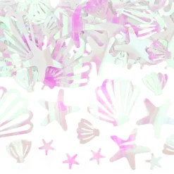 Pöytäkonfetti Simpukat Iridescent