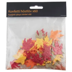 Pöytäkonfetti Syksyn Lehdet