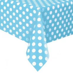 Pöytäliina Pilkullinen Vaaleansininen
