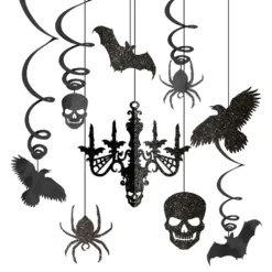 Riippuvat Koristeet Glitter Halloween