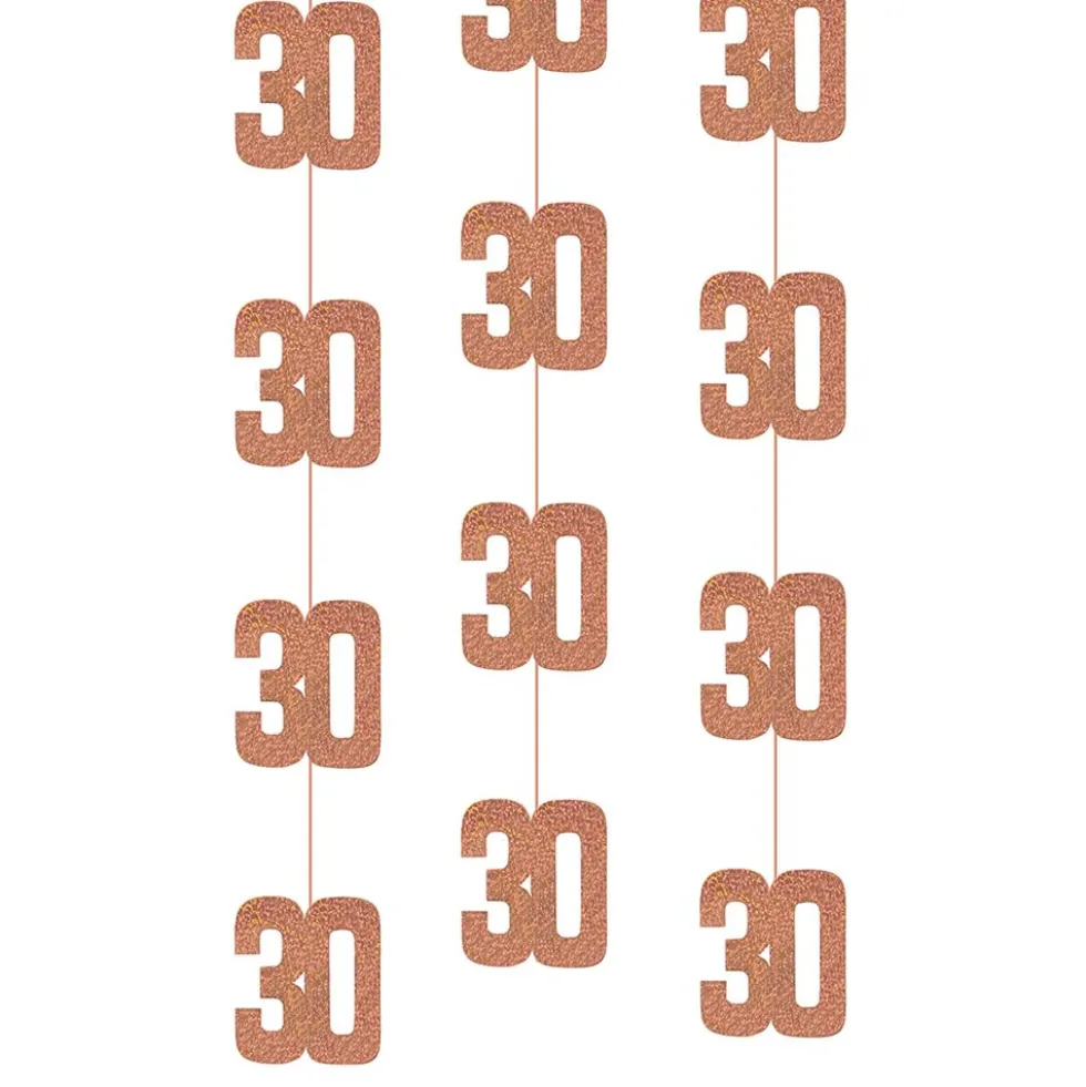 Ripustettavat Koristeet 30 Ruusukulta