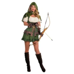 Robin Hood Naisten Naamiaisasu